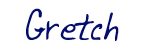 font image
