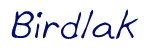 font image