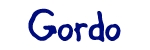font image