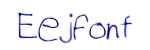 font image