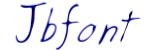 font image