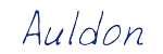 font image
