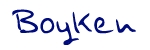 font image