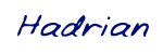 font image