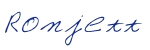 font image