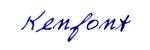 font image