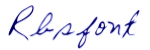 font image