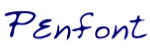 font image