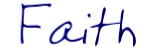 font image