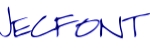 font image