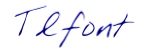 font image