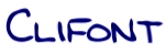 font image