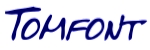 font image