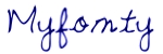 font image