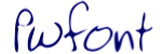 font image